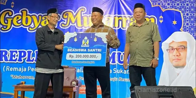 Peringati Hari Besar Islam 10 Muharram, Replika Sumbangkan Dana Rp. 308 Juta